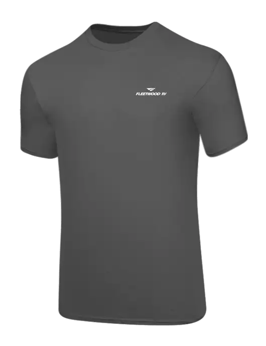 Core Blend Medium Grey T-Shirt w/Fleetwood RV Logo