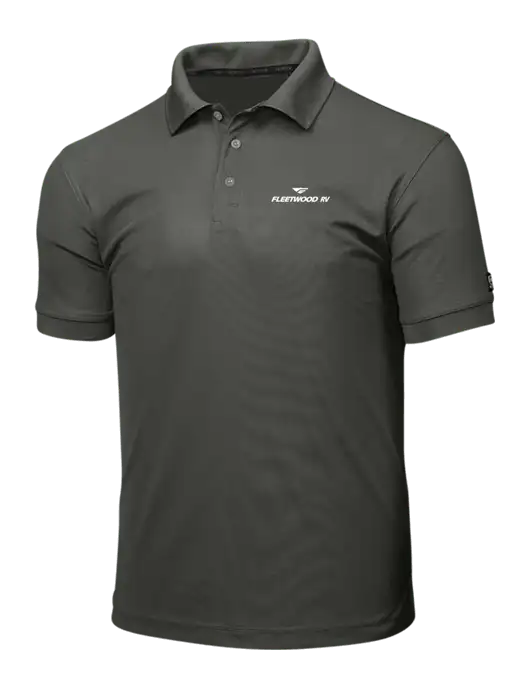 OGIO Medium Grey Caliber 2.0 Polo w/Fleetwood RV Logo