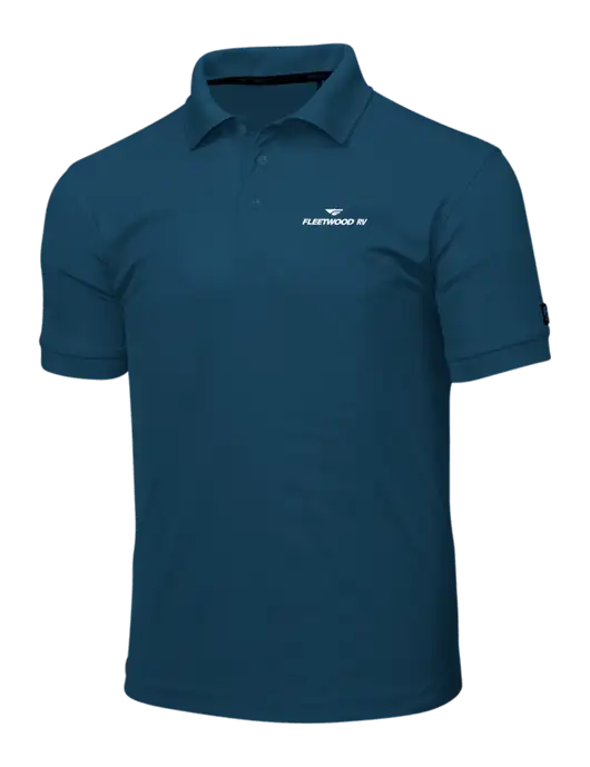 OGIO Light Navy Caliber 2.0 Polo w/Fleetwood RV Logo