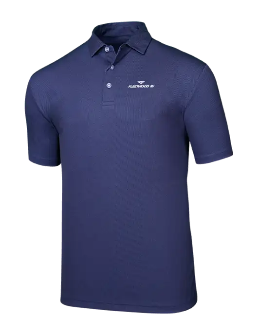 Callaway Birdseye Navy Polo w/Fleetwood RV Logo