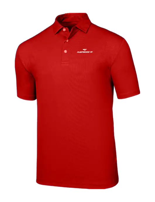 Callaway Birdseye Red Polo w/Fleetwood RV Logo