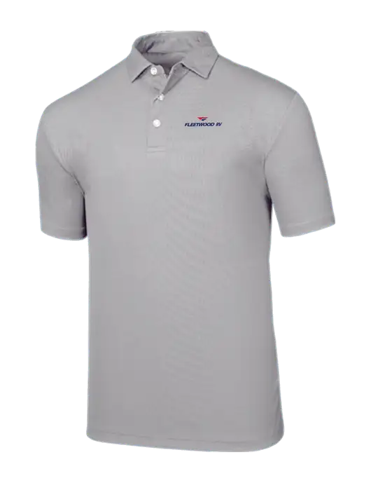 Callaway Birdseye Light Grey Polo w/Fleetwood RV Logo
