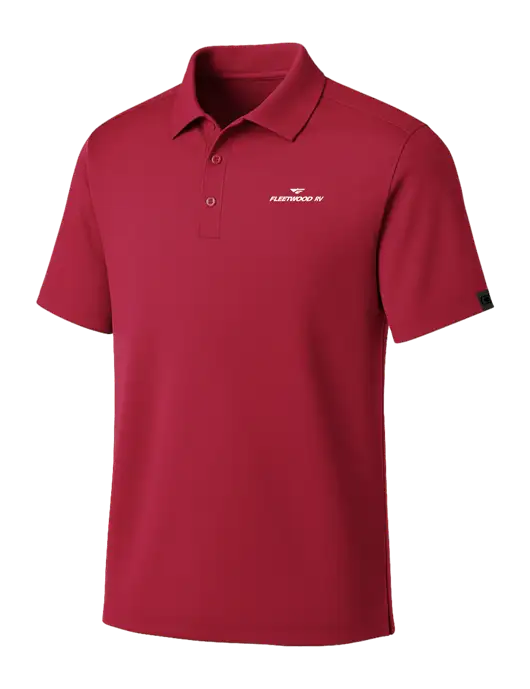 OGIO Red Framework Polo w/Fleetwood RV Logo