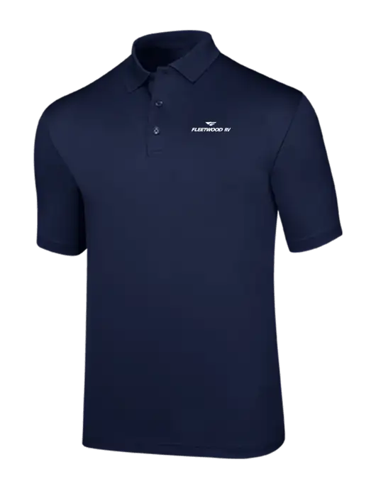 Callaway Opti-Dri Navy Chev Polo w/Fleetwood RV Logo