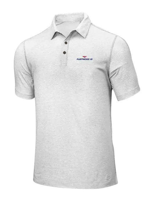 OGIO White ONYX Polo w/Fleetwood RV Logo