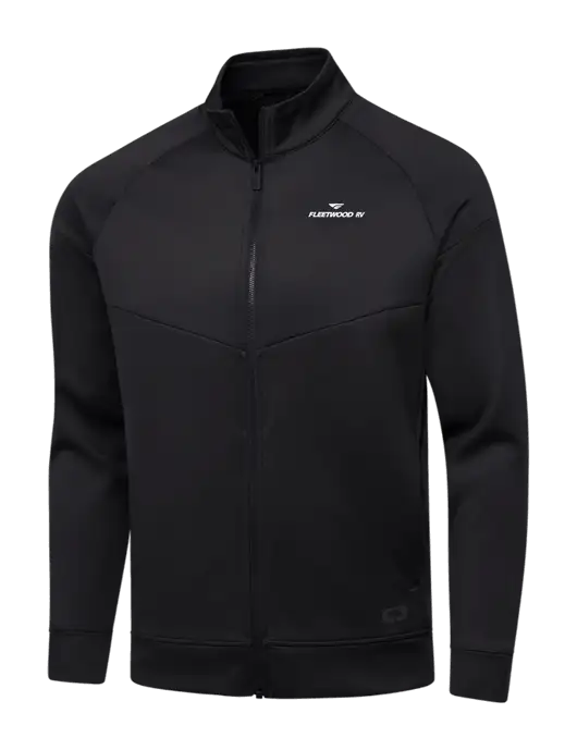 OGIO Black Endurance Modern Performance Full-Zip w/Fleetwood RV Logo