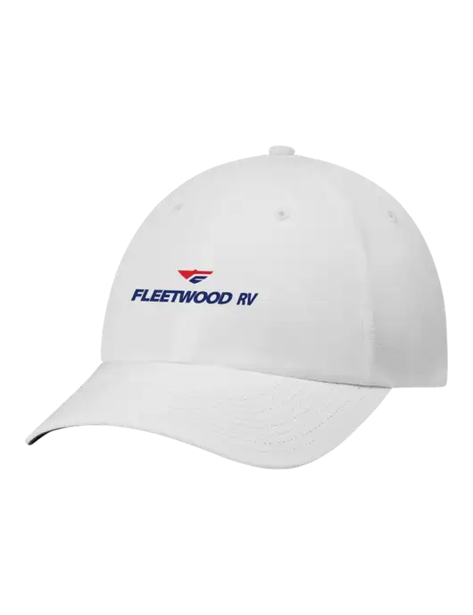 Richardson Relaxed Performance Lite White Cap w/Fleetwood RV Logo