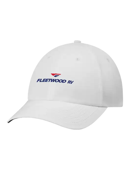 Richardson Relaxed Performance Lite White Cap w/Fleetwood RV Logo