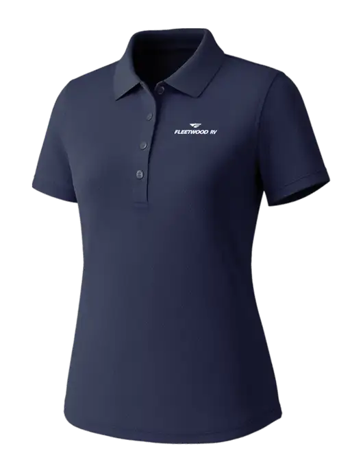 Callaway Womens Core Navy Performance Polo w/Fleetwood RV Logo