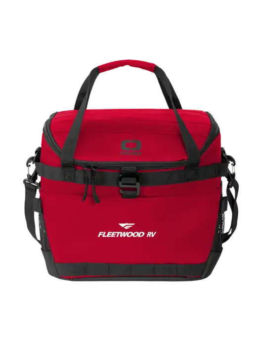 OGIO Red Sprint 24-Pack Cooler w/Fleetwood RV Logo