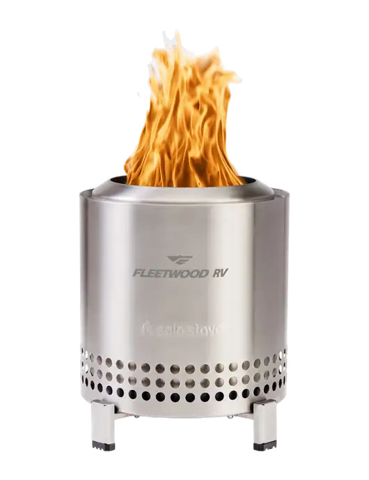 Solo Stove Stainless Steel Mesa XL w/Fleetwood RV Logo