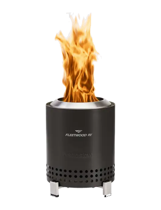 Solo Stove Black Mesa  w/Fleetwood RV Logo