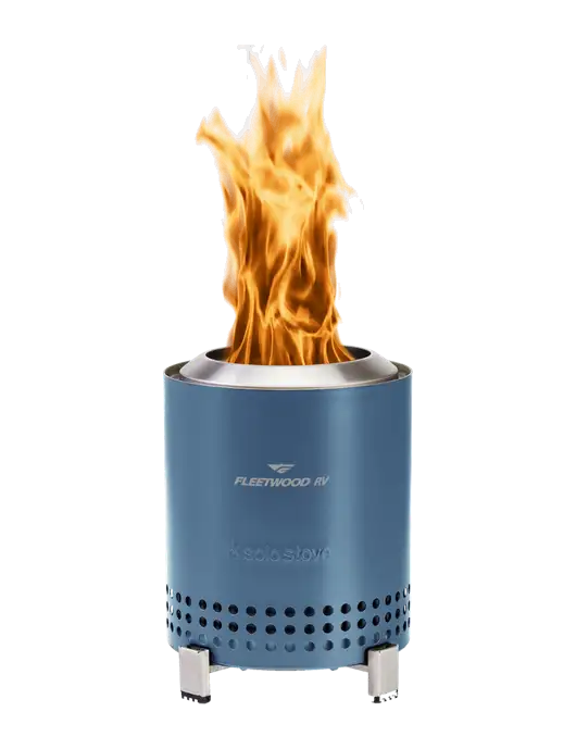 Solo Stove Light Navy Mesa  w/Fleetwood RV Logo