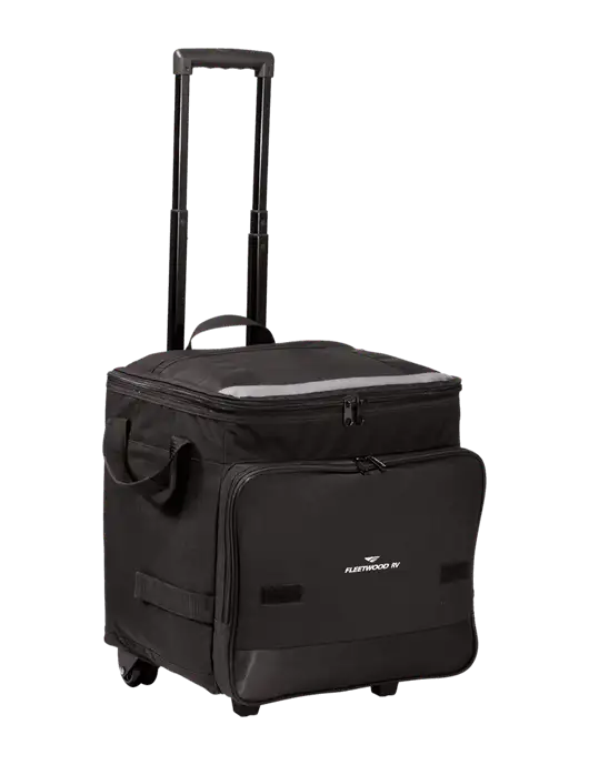 Black Rolling Cooler w/Fleetwood RV Logo